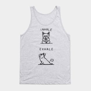 Inhale Exhale Frenchie Tank Top